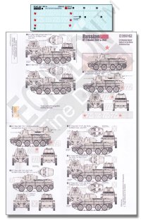 Echelon[D356162]WWII ソ連 BT-7 1935/1937年型デカールセット
