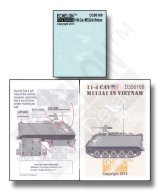 Echelon[D356168]ベトナムの第11機甲騎兵連隊 第4スコードロン M113A1デカールセット
