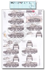 Echelon[D356169]ソビエト軍のBT-7 1935&1937年型 デカールセット