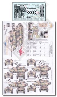 Echelon[D356176]オーストラリア軍 三色迷彩M1A1 AIM デカールセットPart.1