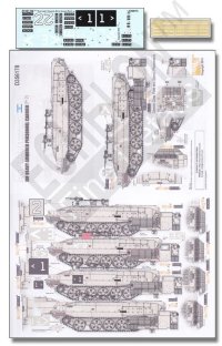 Echelon[D356178]アチザリット「冷酷な淑女」初期型デカールセット Part.2