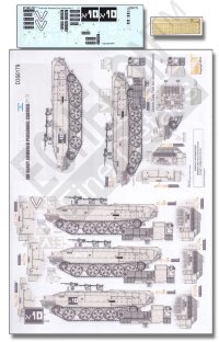 Echelon[D356179]アチザリット「冷酷な淑女」初期型デカールセット Part.3