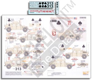 画像1: Echelon[D356182]第101空挺師団のハンヴィー イラク戦争 (1)