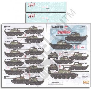 画像1: Echelon[D356216]1/35 ポーランド軍のT-55A(1981) (1)