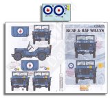 Echelon[D356225]1/35 カナダ空軍と英空軍所属のウィリスMB