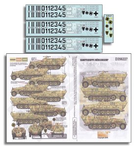 画像1: Echelon[D356227]1/35 武装親衛隊第5装甲師団"ヴィーキング"のSd/Kfz.251 (1)