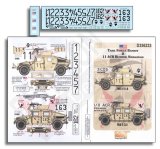 Echelon[D356233]1/35 現用米 M1114 & M1151 イラク/第11騎兵連隊のハンヴィー
