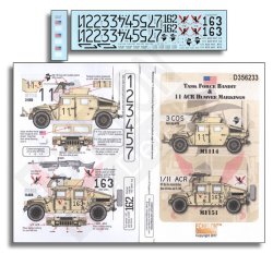 画像1: Echelon[D356233]1/35 現用米 M1114 & M1151 イラク/第11騎兵連隊のハンヴィー