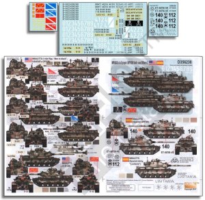 画像1: Echelon[D356238]1/35 欧州のM60A3(仮想敵部隊とその他) (1)