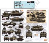Echelon[D356243]1/35 シリア軍のAFV(シリア内戦2011)Part.3 BM-21,ウラル4320,BMP-1,T-55AMV,シルカ