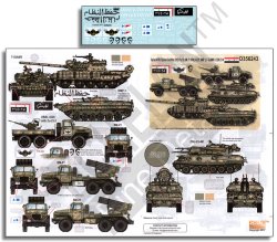 画像1: Echelon[D356243]1/35 シリア軍のAFV(シリア内戦2011)Part.3 BM-21,ウラル4320,BMP-1,T-55AMV,シルカ