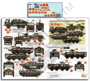 画像1: Echelon[D356245]1/35 チェチェン紛争のロシア軍AFV Part.2 ジル131,カマズ4310,BTR-80,BMP-1 (1)