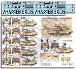 画像1: Echelon[D356250]1/35 米第3機甲騎兵連隊のエイブラムス(イラク戦争)