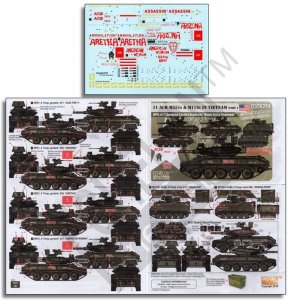 画像1: Echelon[D356264]1/35 米 ベトナム戦争での第11装甲騎兵連隊所属のM551とM113(パート1) (1)