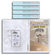 Echelon[D356278]1/35 WWII ドイツアフリカ軍団用「椰子の木」マーク【再販】