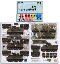 Echelon[D356282]1/35 ベトナム戦争 米 第1騎兵連隊第2中隊所属のM113 ベトナム1968