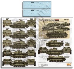 画像1: Echelon[D356283]1/35 シリア 中東戦争 六日間戦争でシリア陸軍に運用されたIV号戦車J型とIII号突撃砲G型
