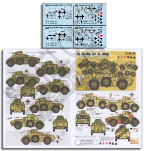 画像1: Echelon[D356289]1/35 WWII 独 ドイツPz.Sp.Wg.AB41 201(i) Part1&2コンボセット(限定セット) (1)