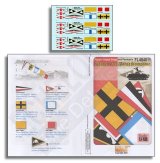 Echelon[FL484011]1/48 WWII ドイツ 戦車用信号旗とペナント