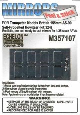 Echelon[M357107]英 155mm AS-90自走砲ミラーセット (Trumpeter用)
