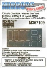 Echelon[M357109]M35A1/M35A2トラック用ミラーセット (Academy用)