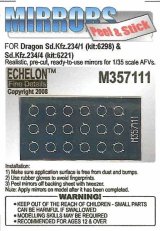 Echelon[M357111]独 sd.kfz.234/1、sd.kfz.234/4用ミラーセット (DML用)