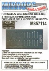Echelon[M357114]LAV 用ミラーセット(Italeri/Revell用)
