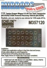 Echelon[M357120]M26 Dragon Wagon 40トン戦車運搬車用ミラーセット(タミヤ用)