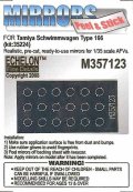 Echelon[M357123]シュビムワーゲン Type166用ミラーセット(タミヤ用)