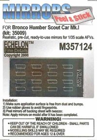 Echelon[M357124]ハンバースカウトカー Mk.I用ミラーセット(Bronco用)
