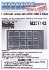 Echelon[M357143]Humvees series Mirrors (Bronco) (Adhesive)