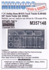Echelon[M357148]M1070 Truck Tractor & M1000 HET Semi-Trailer Mirrors (Hobby Boss) (Adhesive)