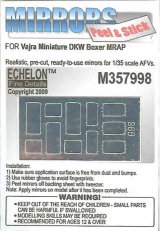 Echelon[M357998]DKW Boxer MRAP Mirrors (Vajra Miniature) (Adhesive)