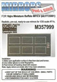 Echelon[M357999]バッファロー MP/CV 用ミラーセット(Vajra Miniature用)
