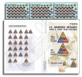 Echelon[P163019]1/16 米軍戦車兵 師団パッチ&階級章
