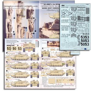 画像1: Echelon[T35015]US ARMY (1-64 Armor, HQ & C Co) M1A1HAs in "OIF" (1)