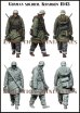 画像2: エボリューション[EM-35221]1/35 WWIIドイツ歩兵冬季行軍 両手に弾薬箱を持つ兵士 ハリコフ1943 (2)