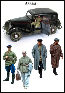 画像2: エボリューション[BigSet-7 ]1/35 WWIIロシア赤軍 逮捕と言うなの粛清