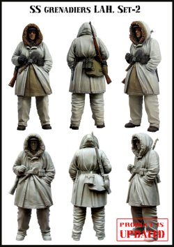 画像2: エボリューション[EM-35007]1/35　WWIIドイツ武装SS擲弾兵 冬季装備２