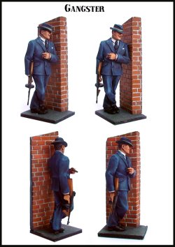 画像2: エボリューション[EM-35009]1/35　トンプソンガンを持つギャングスター