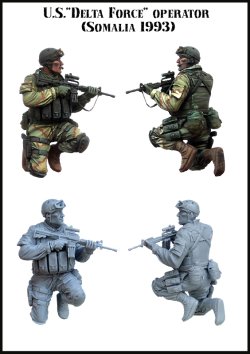 画像2: エボリューション[EM-35013]1/35　アメリカ デルタフォース隊員 ソマリア1993