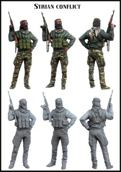 画像2: エボリューション[EM-35015]1/35　現用シリア民兵 シリア紛争
