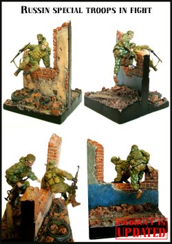 画像2: エボリューション[EM-35016]1/35　現用ロシア特殊部隊 敵拠点を攻めろ