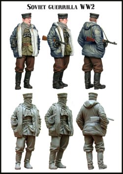 画像2: エボリューション[EM-35028]1/35　WWIIソ連パルチザンリーダー