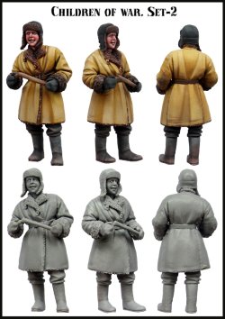 画像2: エボリューション[EM-35106]1/35　子供達の戦争(2)次は僕が撃つ番だよ