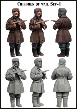 画像2: エボリューション[EM-35108]1/35　子供達の戦争(4)見張り役