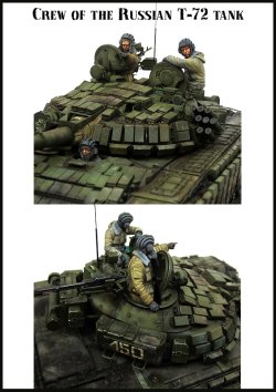 画像2: エボリューション[EM-35115]1/35　現用ロシア連邦軍 T-72戦車搭乗員セット