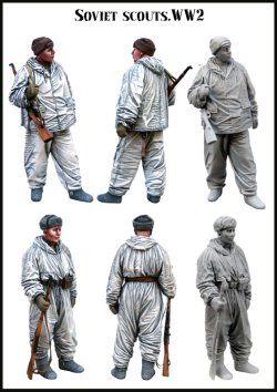 画像2: エボリューション[EM-35166]1/35　WWIIソビエト偵察兵 報告する偵察兵