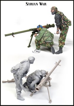 画像2: エボリューション[EM-35167]1/35　現用シリア軍 戦車砲を操作するシリア正規兵