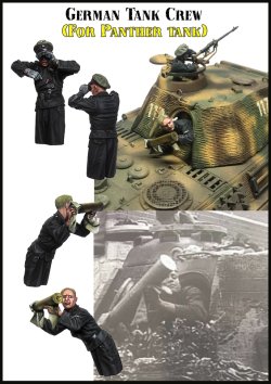 画像2: エボリューション[EM-35175]1/35　WWIIドイツ武装SS パンサー戦車搭乗員セット